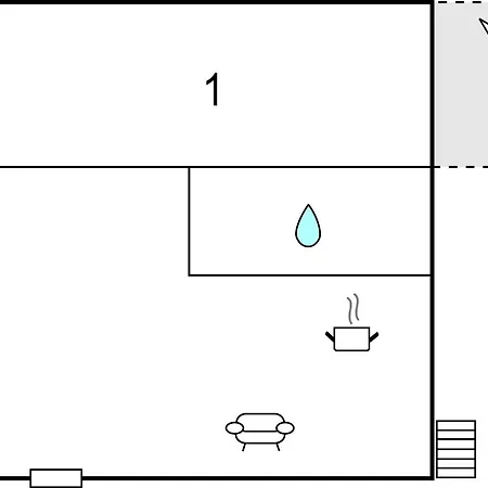 דירה 1 Bedroom Gorgeous In רוגוזניצה